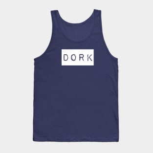 Proud Dork Label Tank Top